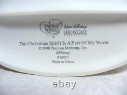 2008 Precious Moments Figurine The Christmas Spirit Is A Part of My World Disney