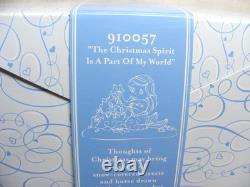 2008 Precious Moments Figurine The Christmas Spirit Is A Part of My World Disney