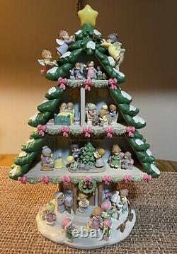 2008 Precious Moments Sharing Christmas Joy Christmas Tree 15 Tall, Read All