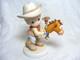 2009 Precious Moments Figurine #920003 Rounding Up A Gang Full Of Fun Disney E-1