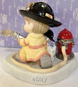 2011 Rare Precious Moments Courage Under Fire Collectible Ceramic 112014
