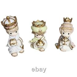 2012 Precious Moments We Three Kings Figures 131034 IOB