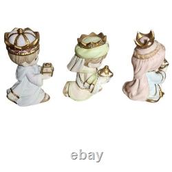 2012 Precious Moments We Three Kings Figures 131034 IOB