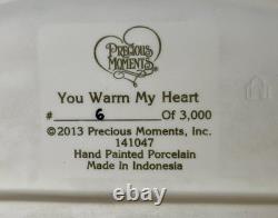 2013 Precious Moments You Warm My Heart 141047 Limited Edition #6 of 3000