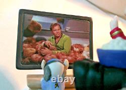 2015 Live Long And Prosper A1201 Bisque Precious Moments Figurine w Capt. Kirk