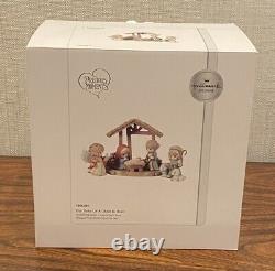 2018 Precious Moments 7 Piece Nativity Set #199301 For Unto Us A Child is Born