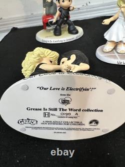 2019 Precious Moments Grease Is Still The Word Collection- as is No boxes Rare