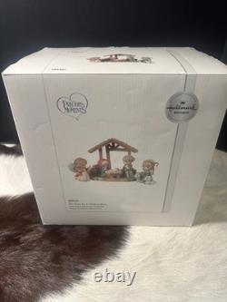 2021 Precious Moments Hallmark Exclusive For Unto Us A Child Is Born 199301