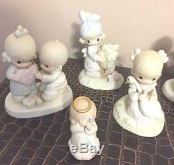 20 Piece Lot of Pre-Owned PRECIOUS MOMENTS (1977-1996) Figurines-FREE SHIPPING