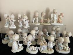 21 Precious Moments Figurines 21 Original Complete Set EUC 1 S. Butcher Signed