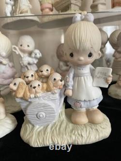 21 Precious Moments Figurines 21 Original Complete Set EUC 1 S. Butcher Signed