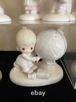 21 Precious Moments Figurines 21 Original Complete Set EUC 1 S. Butcher Signed