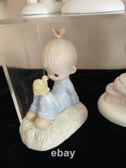 21 Precious Moments Figurines 21 Original Complete Set EUC 1 S. Butcher Signed