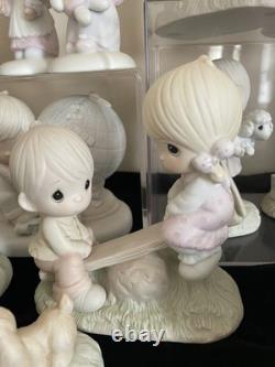 21 Precious Moments Figurines 21 Original Complete Set EUC 1 S. Butcher Signed