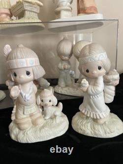21 Precious Moments Figurines 21 Original Complete Set EUC 1 S. Butcher Signed