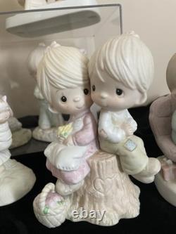 21 Precious Moments Figurines 21 Original Complete Set EUC 1 S. Butcher Signed