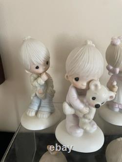 21 Precious Moments Figurines 21 Original Complete Set EUC 1 S. Butcher Signed