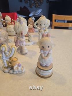 22 Piece Precious Moments Collection, Including 2006-2015 Annual Pieces