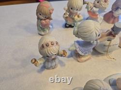 22 Piece Precious Moments Collection, Including 2006-2015 Annual Pieces