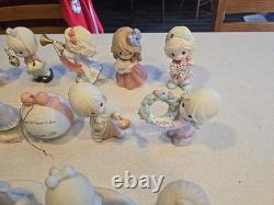 22 Piece Precious Moments Collection, Including 2006-2015 Annual Pieces