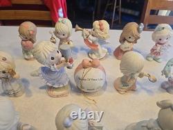 22 Piece Precious Moments Collection, Including 2006-2015 Annual Pieces