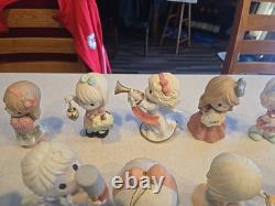 22 Piece Precious Moments Collection, Including 2006-2015 Annual Pieces