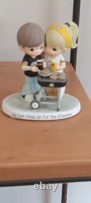 3 Piece Pittsburgh Steelers Precious Moment Collectible Figurines