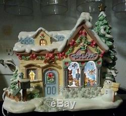 4 Precious Moments Christmas Village Hawthorne Collection Brand New