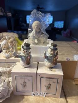 5 Precious Moments Porcelain Figurines 111019, 150088, 111044 (2), 810042