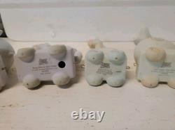 9 Precious Moments Animal Train Porcelain Figurines