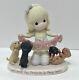 Aspca Precious Moments Love Leaves Paw Prints On Hearts Puppies Dogs Figurine