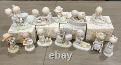 A Lot of 12 Precious Moments with Boxes