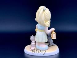 Adorable Girl with Kittens and Lantern Figurine Precious Moments Collectible Adorable Girl with Kittens and Lantern Figurine Precious Moments Collectible