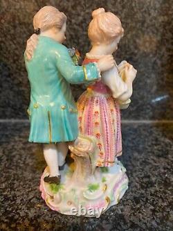 Antique Meissen Porcelain Figurine Designed by August Ringler in 1894