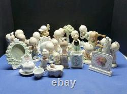 Assorted Lot 22 Vintage Precious Moment Enesco Figurine Collectables Excellent
