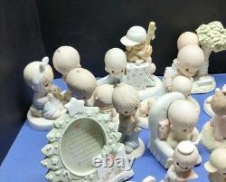 Assorted Lot 22 Vintage Precious Moment Enesco Figurine Collectables Excellent
