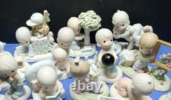 Assorted Lot 22 Vintage Precious Moment Enesco Figurine Collectables Excellent