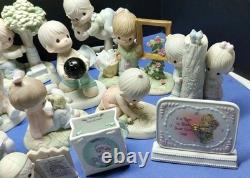 Assorted Lot 22 Vintage Precious Moment Enesco Figurine Collectables Excellent