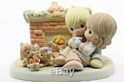 BNIB Precious Moments YOUR LOVE WARMS MY HEART 810008 Limited Edition