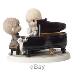 Baby You're Grand Precious Moments Piano Cats Couple Mice Limited Edition NWOB