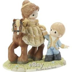 Beauty and the Beast Our Love Is True Beauty Precious Moments NIB 182091 Disney