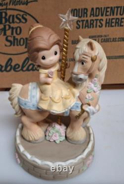 Belle on a hourse precious moments figurines rare SEND OFFER IF YOU LIKE IT