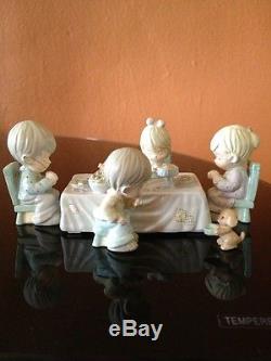 CAST IRON Precious Moments 1991 We Gather Together To Ask The Lords Blessing