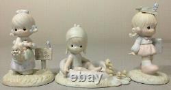 COMPLETE January-December 12 Months Calendar Girls Box Precious Moments Figurine