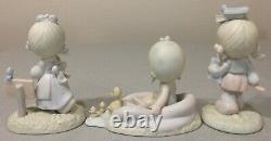 COMPLETE January-December 12 Months Calendar Girls Box Precious Moments Figurine