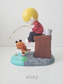 Calvin & Hobbes Inspired Precious Moments Altered Fan Art