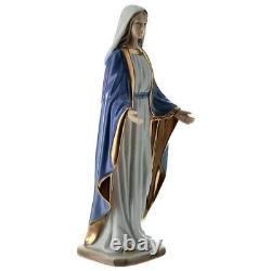 Capodimonte Virgin Mary Statuette