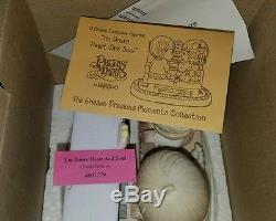 Chapel Exclusive I'm Yours Heart and Soul. Precious Moments. 4001779 MIB