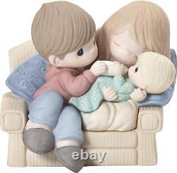 Christening Precious Moments Porcelain Sofa Make Love Stronger Family Porcelains