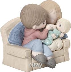 Christening Precious Moments Porcelain Sofa Make Love Stronger Family Porcelains